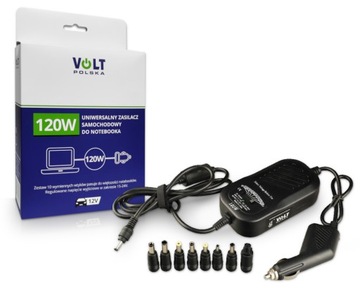 АВТОМОБИЛЬНЫЙ БЛОК ПИТАНИЯ ДЛЯ НОУТБУКА 120Вт постоянного тока 12В