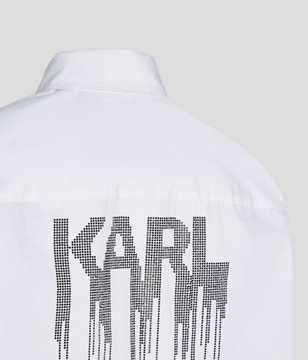 KARL LAGERFELD KOSZULA IT40 S/M biała BUTIK