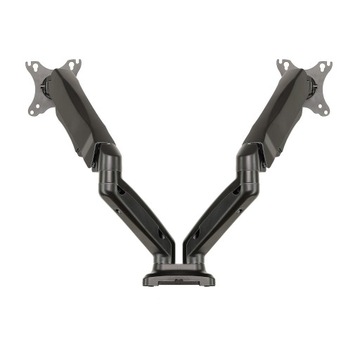 Поворотный держатель для двух ЖК-мониторов ТВ 2x 13-27 ВОЗВРАТНЫЙ