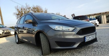 Ford Focus III Kombi Facelifting 1.0 EcoBoost 100KM 2015 Ford Focus 1.0 Ben 101kM Klima Temp. Navi Czujniki Serwis GWARANCJA Benzyna, zdjęcie 9