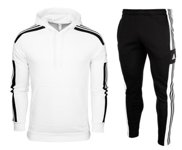 Adidas komplet męski Squadra 21 z kapturem roz.M