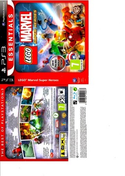 gra dla dzieci PS3 LEGO MARVEL SUPER HEROES Po Polsku PL Polskie Wydanie