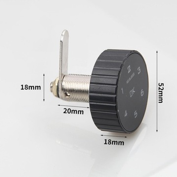 Цифровой замок с паролем из цинкового сплава, замок для почтового ящика 20 см