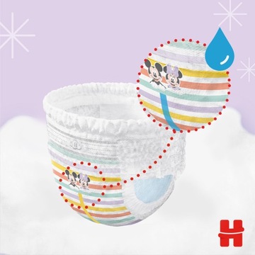Трусики-подгузники HUGGIES 6 (15-25 кг) 4х30 шт.