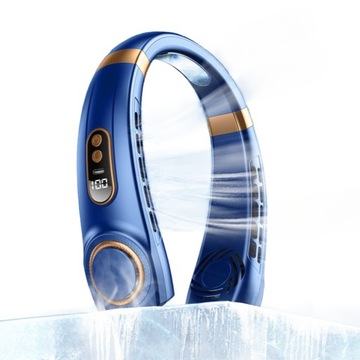 Подвесной шейный вентилятор на 360° с пневматическим приводом, малошумный