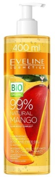 EVELINE Natural Mango ŻEL DO TWARZY I CIAŁA 99% rozświetlająco-odżywczy