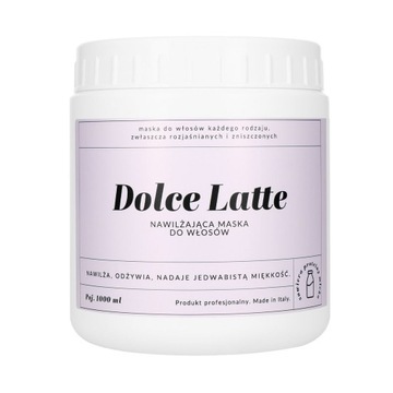 DOLCE LATTE MASKA DO WŁOSÓW 1000ML mleczna Topowy produkt