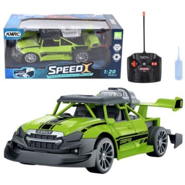 Автомобіль RC 1:20 зі світлом зелений Lean Toys