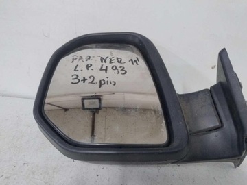ЛЕВОЕ ЗЕРКАЛО 5-контактное PARTNER III BERLINGO III
