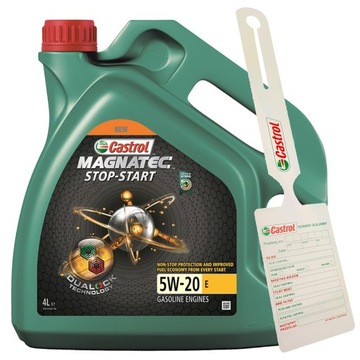 Castrol Magnatec Stop-Start 5W-20 E 4L + Zawieszka