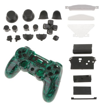 Zamienny Chrome Custom z zielonym joystickiem