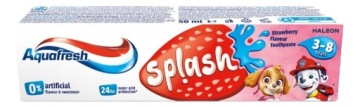 AQUAFRESH зубна паста для дітей Splash Полуниця 3-8 років 50 мл