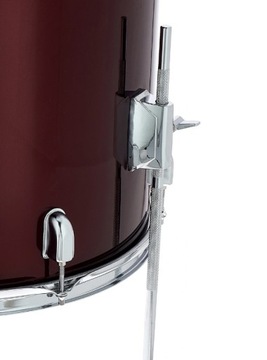 16x14 Focus Floor Tom Red в цвете Poplar Chrome Millenium