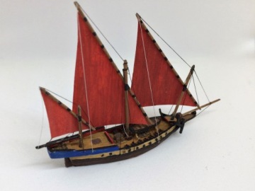 Смола модели Szebek/Polacc, масштаб 1:700.