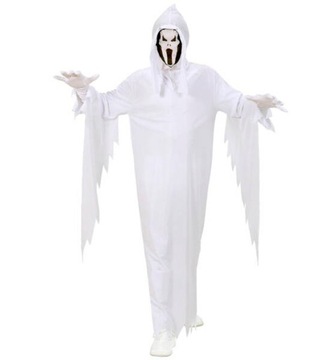 STRÓJ DUCHA BIAŁY HALLOWEEN 128