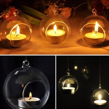 Stół Deko wisząca kula z otworem do dekoracji imprezowych Okrągła podstawa 8cm_okrągła