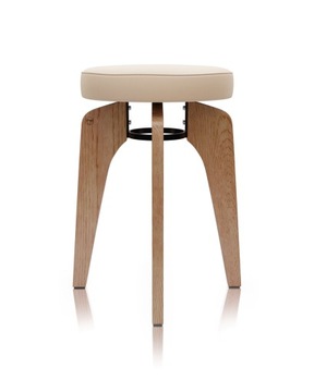 КОСМО табуретка деревянная обитая дубом