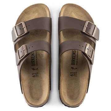 Klapki damskie na plażę Birkenstock Arizona Birko Flor WYGODNE PROFILOWANE