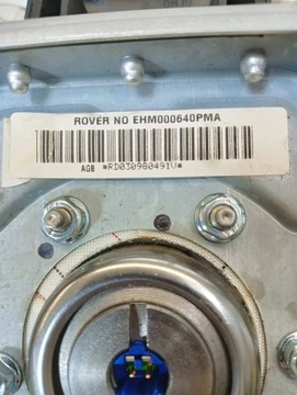 ROVER 25 2003 ULOŽENÍ VZDUCHOVÁ AIRBAG ŘÍDÍCÍ ŘIDIČE