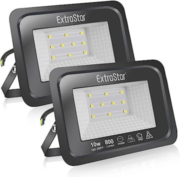 Extrastar 10w Led Floodlight With Cold White