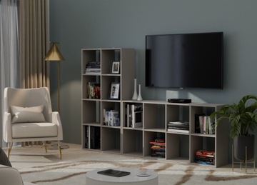 Regał Malax 2X4 GLINA