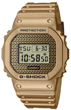 Prezent na komunię Zegarek dla chłopca Casio G-Shock DWE-5600HG Zestaw 3w1