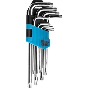 KLUCZE TORX DŁUGIE T10-T50 9 CZ. RICHMANN C6613