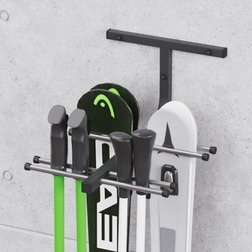 ПОДВЕСКА ДЛЯ ЛЫЖ N4 НАСТЕННЫЙ МОНТАЖ ДО 40 КГ