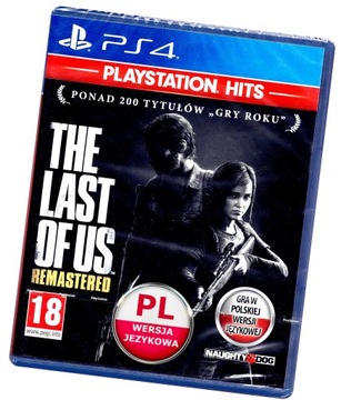 The Last of Us Remastered PS4 NOWA Pudełkowa FULL PL