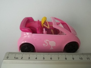 AUTKO SAMOCHÓD MATTEL BARBIE ALL RIGHTS RESERVED 11X6,5X5CM