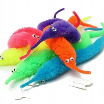 Nýr heitt seldur Wiggly Twisty Plush Worm Snake Ma