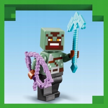 LEGO MINECRAFT НИЖНИЙ ПОРТАЛ ЗАСАДКА СТРЕЛЯЩИЙ ВОИН