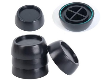 АНТИВИБРАЦИОННЫЕ ПОДУШКИ ДЛЯ СТИРАЛЬНОЙ И ПОСУДОМОЕЧНОЙ МАШИНЫ РЕЗИНОВЫЙ АНТИВИБРАЦИОННЫЙ КОВрик 4 шт.