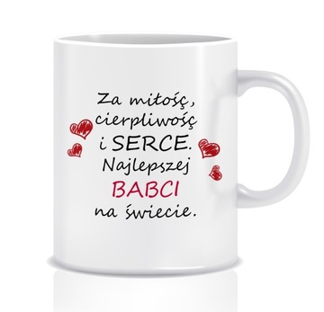 Kubek Prezent Dla Babci Najlepszej Na Świecie