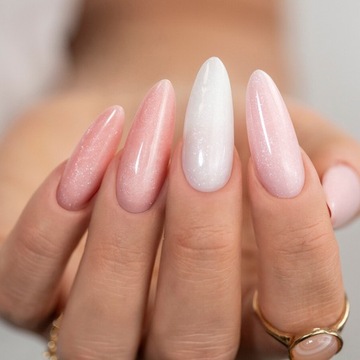 Makear GT04 Geltix Żel budujący do paznokci tiksotropowy Milky Shine 50ml