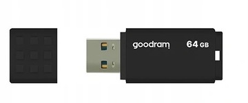 Флеш-накопитель GOODRAM UME3 64 ГБ USB 3.0 черный