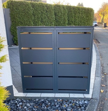 КОРПУС, МУСОРНЫЙ БАК КОНСТРУКЦИЯ 120Л. Сталь.