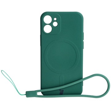 Etui silikonowe do do MagSafeSafe Bizon do iPhone 12 Mini, obudowa, case, c