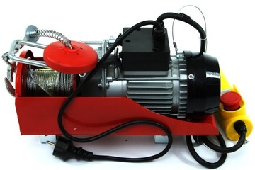 СТРОИТЕЛЬНАЯ ЛЕБЕДКА 300/600 230В ТРОСОВАЯ ЛЕБЕДКА