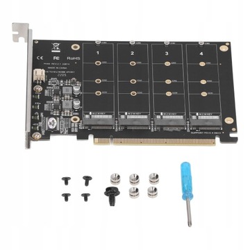 АДАПТЕР M.2 NVME SSD НА PCIE X16 4x32 Гбит/с