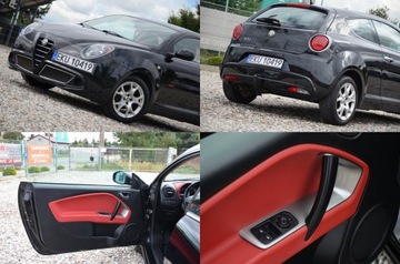 Alfa Romeo MiTo Hatchback 3d 1.4 16v 78KM 2010 CZARNA ZAREJESTR.1.4+GAZ SERWIS KLMA ALU GWARANCJA, zdjęcie 6