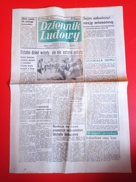 Dziennik Ludowy 165 /1988, 15 lipca 1988