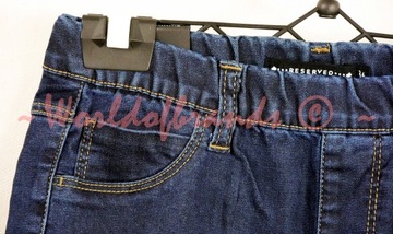 RESERVED Dżinsowe LEGGINSY rurki Spodnie JEANS 36