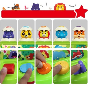 ИНТЕРАКТИВНАЯ ИГРУШКА POP-UP, СЕНСОРНАЯ ИГРУШКА ДЛЯ РАННЕГО ОБУЧЕНИЯ