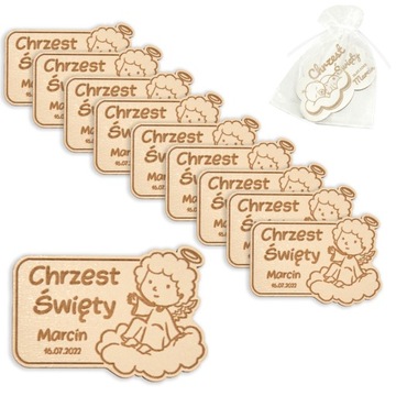 MAGNES PODZIĘKOWANIE DLA GOŚCI CHRZEST ŚWIĘTY 10SZ