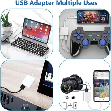 Адаптер Lightning/USB для камеры, сертифицированный Apple MFI