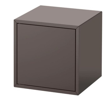 IKEA EKET REGAŁ Z DRZWIAMI CIEMNOSZARY 35x35x35cm