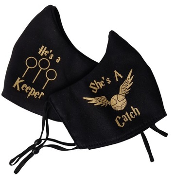 Maska Prezent Dla Par Na WALENTYNKI Harry Potter