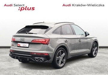 Audi Q5 II SQ5 Sportback 3.0 TDI 341KM 2021 Audi SQ5 Sportback Salon Polska Gwarancja 2026 Hak Matrix Webasto Pakiet C, zdjęcie 4