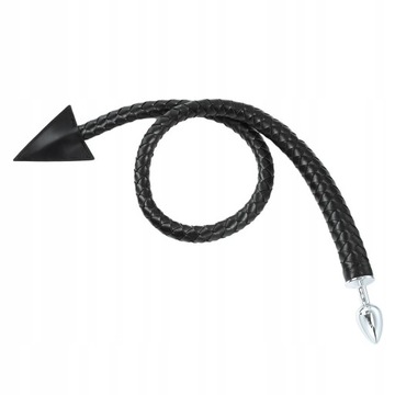 Devil Tail Silicone Metal Anal Plug